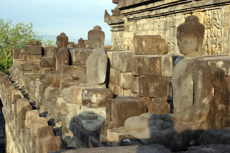 Borobudur temple, Java Yogyakarta Indonesia 12.jpg - Indonesia Java Yogyakarta. Borobudur temple